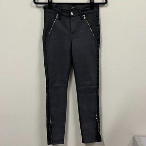 7 for all Mankind Black and Gray Women's Jeans